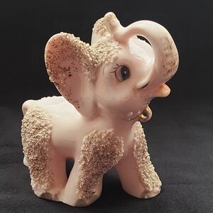 Kitsch Pink Sugar Elephant Vintage